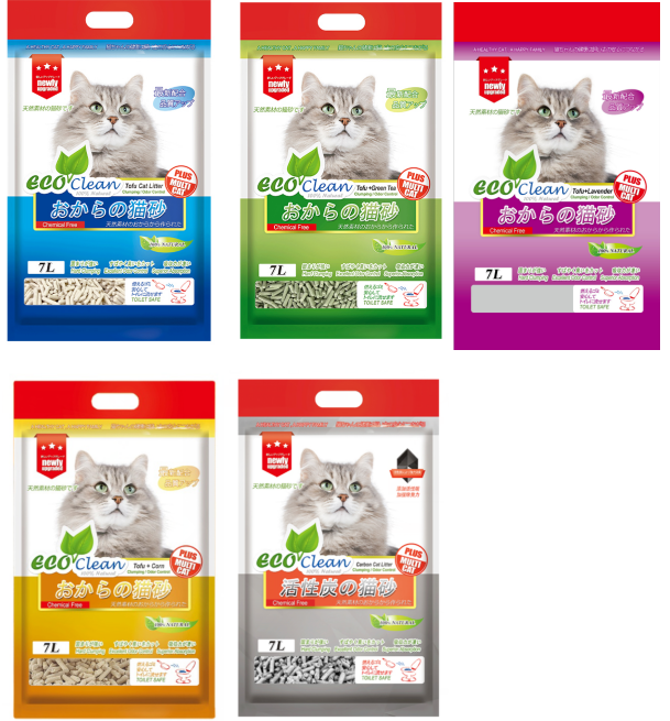 Eco Clean Tofu cat litter